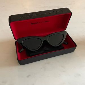 Adam Selman x Le Specs cat eye sunglasses - black